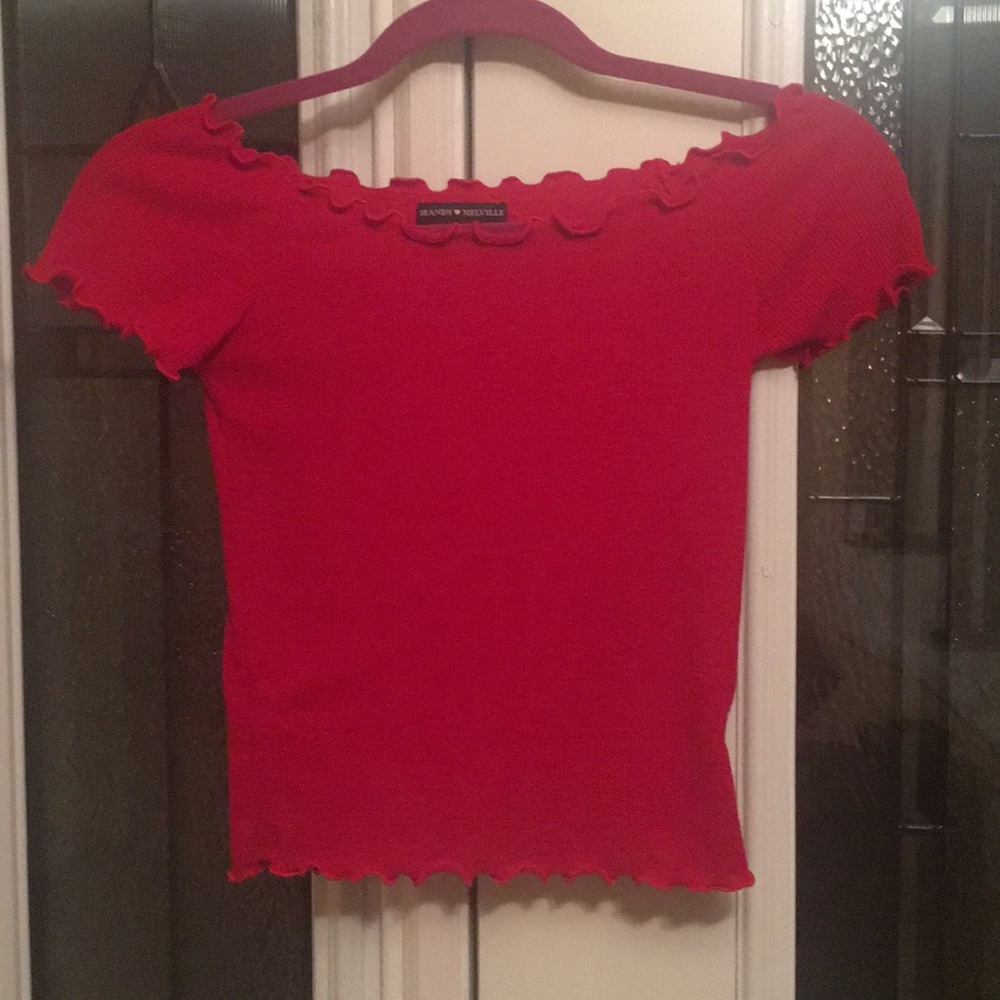Ruffled shirt